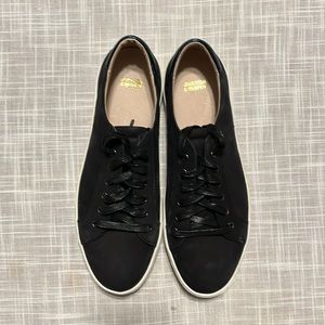 Johnston & Murphy Womens Size 10 Black Sneakers